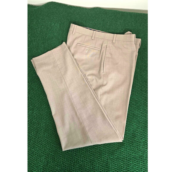 Lauren Ralph Lauren Light Brown Men's Dress Pants. Size 36x32. - Picture 3 of 8